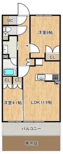 プロミライズ青葉台C棟【1階】の間取り
