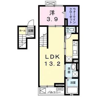 レジェンドⅤ【403号室】の間取り