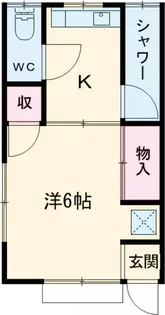 山下アパート2【3号室】の間取り