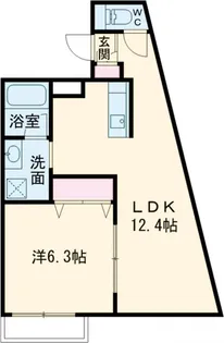 GRAN PASEO方南町【2階】の間取り