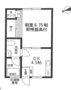 第2コンプレール【103号室】の間取り