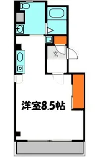 クレール門真【3階】の間取り