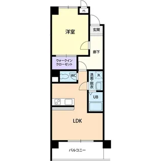 プライムヒルズ【4階】の間取り