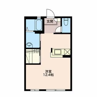 メゾン市川仲田【1階】の間取り