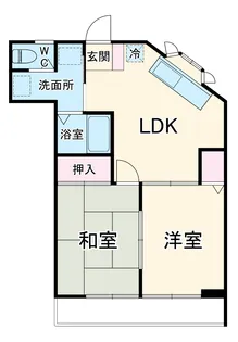 第28アオイビル【202号室】の間取り