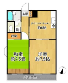 PLENDY原市【301号室】の間取り