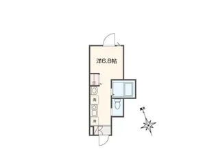 MELLAS久我山【1階】の間取り