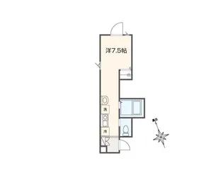 MELLAS久我山【1階】の間取り