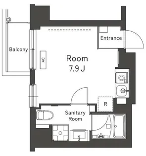 レキシントン・スクエア曙橋【4階】の間取り