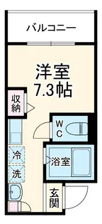 MELLAS座間【1階】の間取り