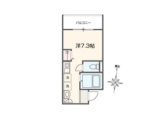 MELLAS座間【2階】の間取り