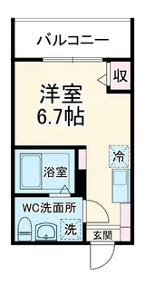 MELLAS座間【1階】の間取り