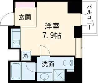 レキシントン・スクエア曙橋【4階】の間取り