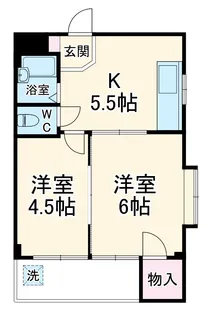 ノーブルハイツ【3階】の間取り