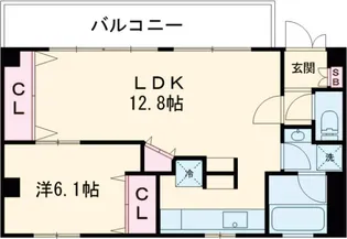 アンビロンM【1階】の間取り