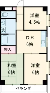 アルカディア葛西【3階】の間取り