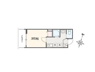 MELLAS武蔵浦和【3階】の間取り