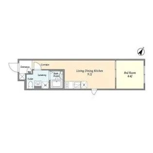 タスキsmart新大塚Ⅲ【502号室】の間取り