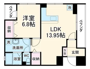 Grand ete【3階】の間取り