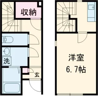 レオネクスト光【1階】の間取り