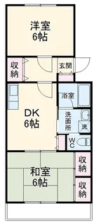 守屋ビル【2階】の間取り