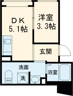 D‘sVARIE高田馬場レジデンス【1階】の間取り