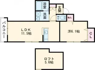仮)田柄4丁目計画【2階】の間取り