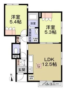 doux bateau【1階】の間取り