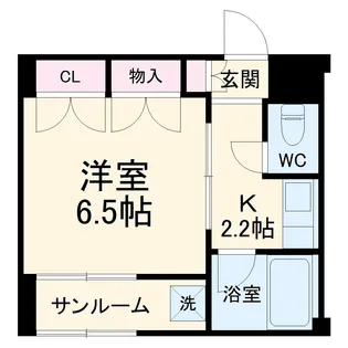 AWAビル【0202号室】の間取り