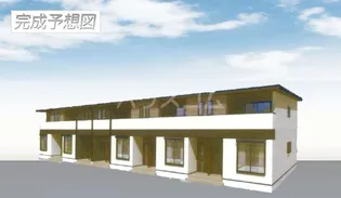 栃木県佐野市高萩町【アパート】の外観