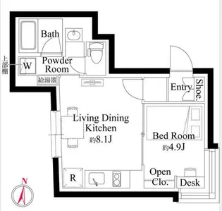 EDIT阿佐ケ谷【4階】の間取り