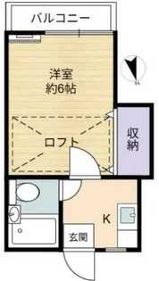 コーポコヤマ【2階】の間取り