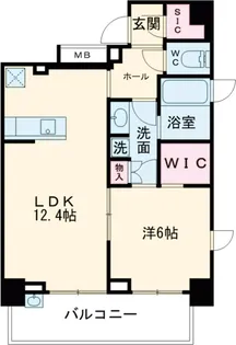 HIGASHIKOMATSUGAWA PARK RESIDE【1階】の間取り