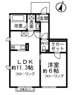 マルグランダ アルト【2階】の間取り