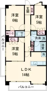 KDXレジデンス尾山台【5階】の間取り