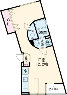 T‘s Cuore BLISS 自由が丘【2階】の間取り