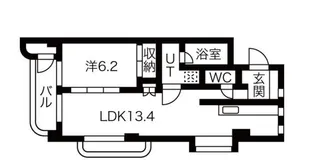 Kouryu P&A House【C-4号室】の間取り