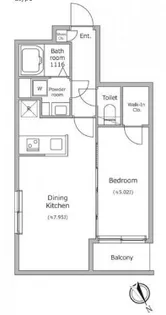 ラクラス四谷三丁目【1階】の間取り