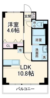 ラヴィベール【1階】の間取り
