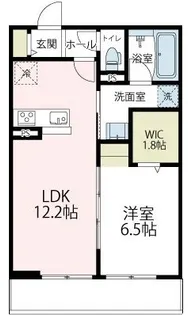 ヴァローレⅢ【1階】の間取り