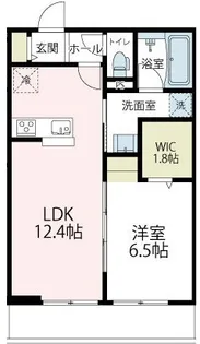 ヴァローレⅢ【2階】の間取り