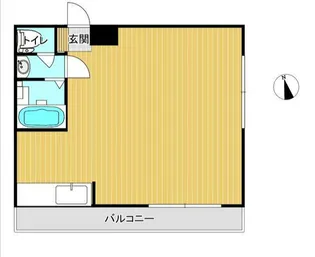大山ビル【201号室】の間取り