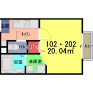 ハイドパーク上尾【1階】の間取り