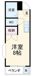 トランキル峰【202号室】の間取り