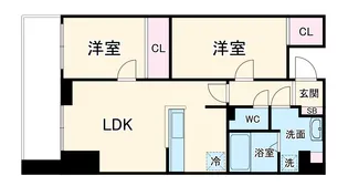 KDXレジデンス溝の口【5階】の間取り