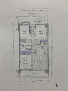 サンヴェール調布【1階】の間取り