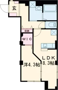 フェリーチェ【2階】の間取り