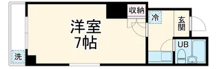 GRAND VALUE 四条烏丸【3階】の間取り
