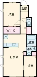 Clasia Jindaiji【1階】の間取り