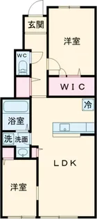 Clasia Jindaiji【1階】の間取り